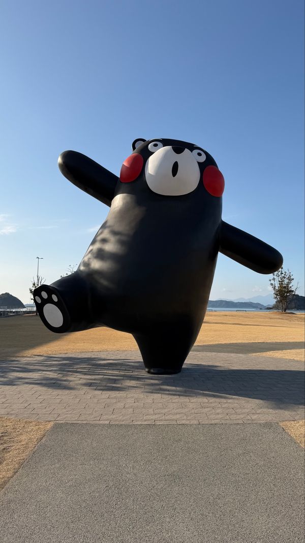 日本・鹿児島県「九州たび」の写真：くまもんだらけ🐻