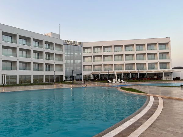 ジブチ・Djibouti「ジブチ出張」の写真：タジュラのリゾートホテル