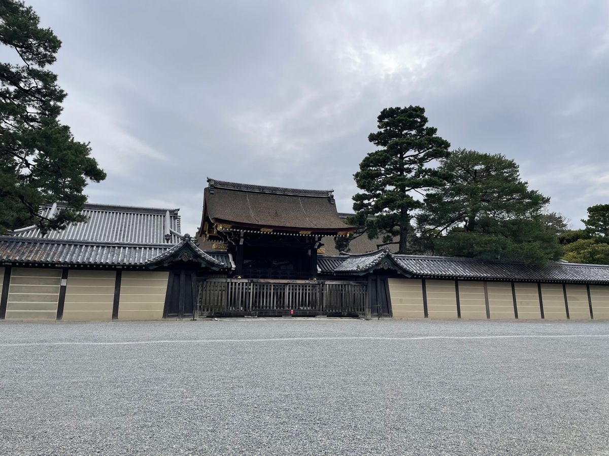 北野天満宮から移動して京都御苑へ