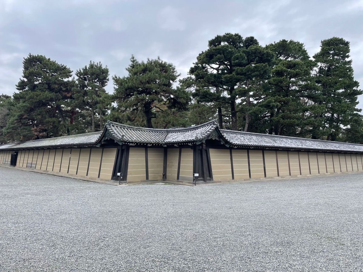 北野天満宮から移動して京都御苑へ