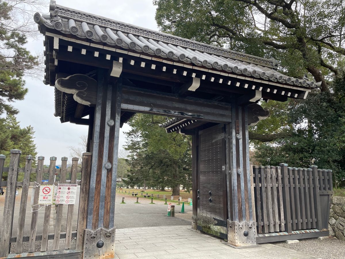 北野天満宮から移動して京都御苑へ