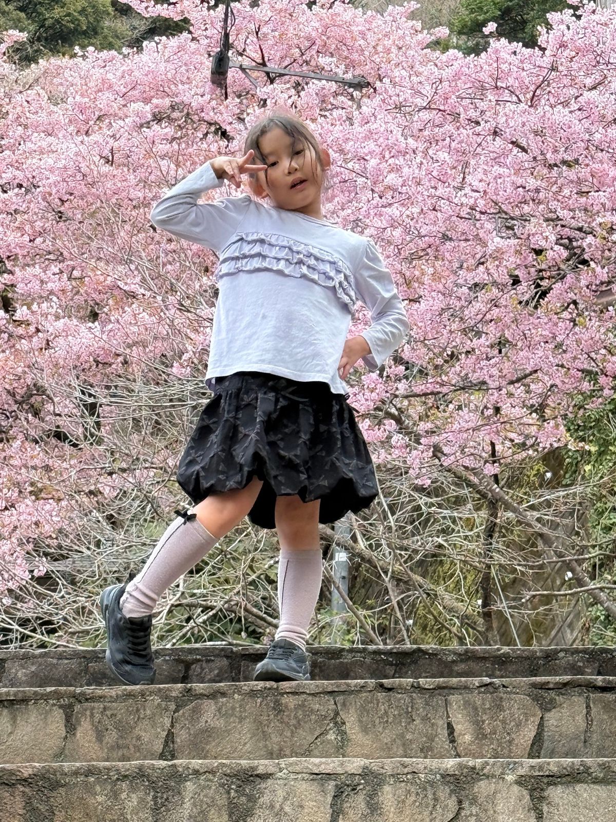 七滝茶屋付近で