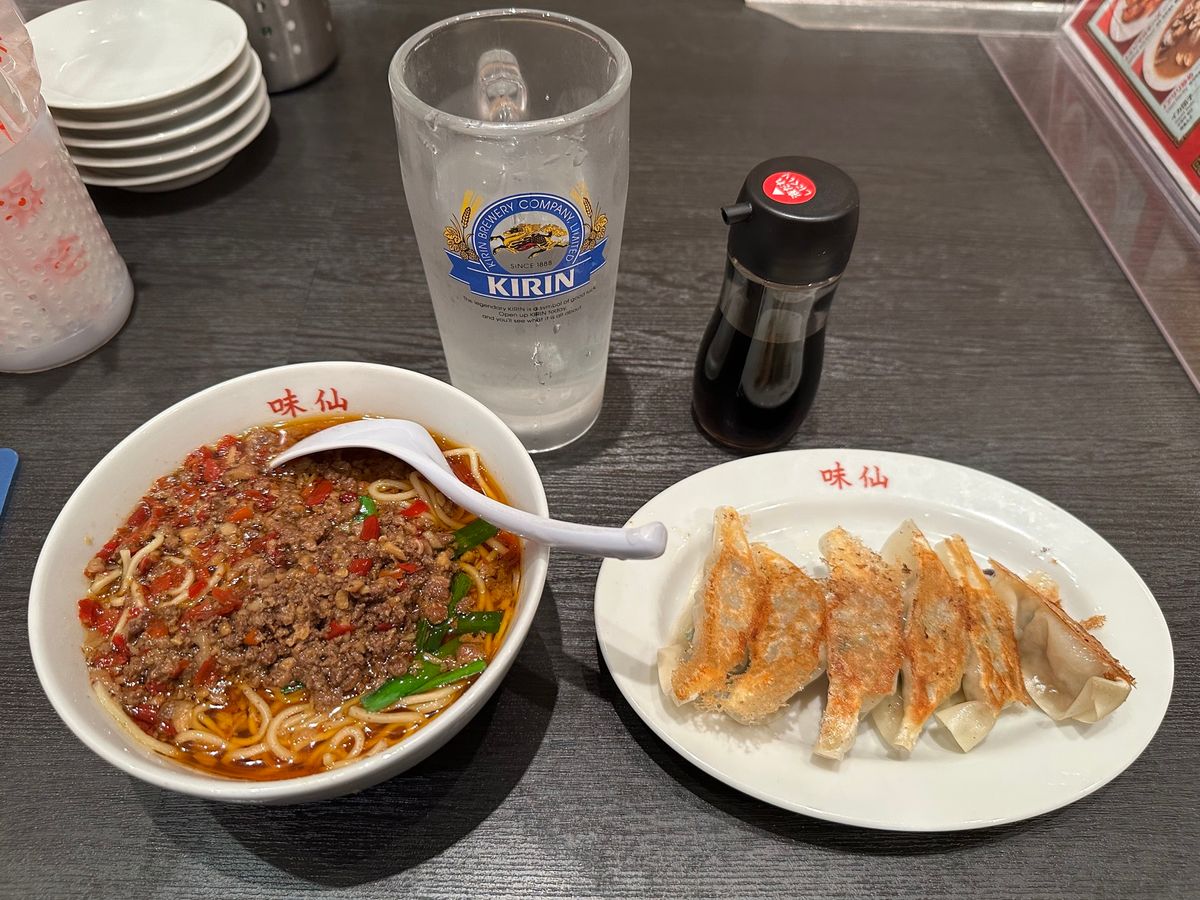 名古屋の前泊ホテルとセントレアでサウナ
矢場味仙の台湾ラーメンを食べた後は...