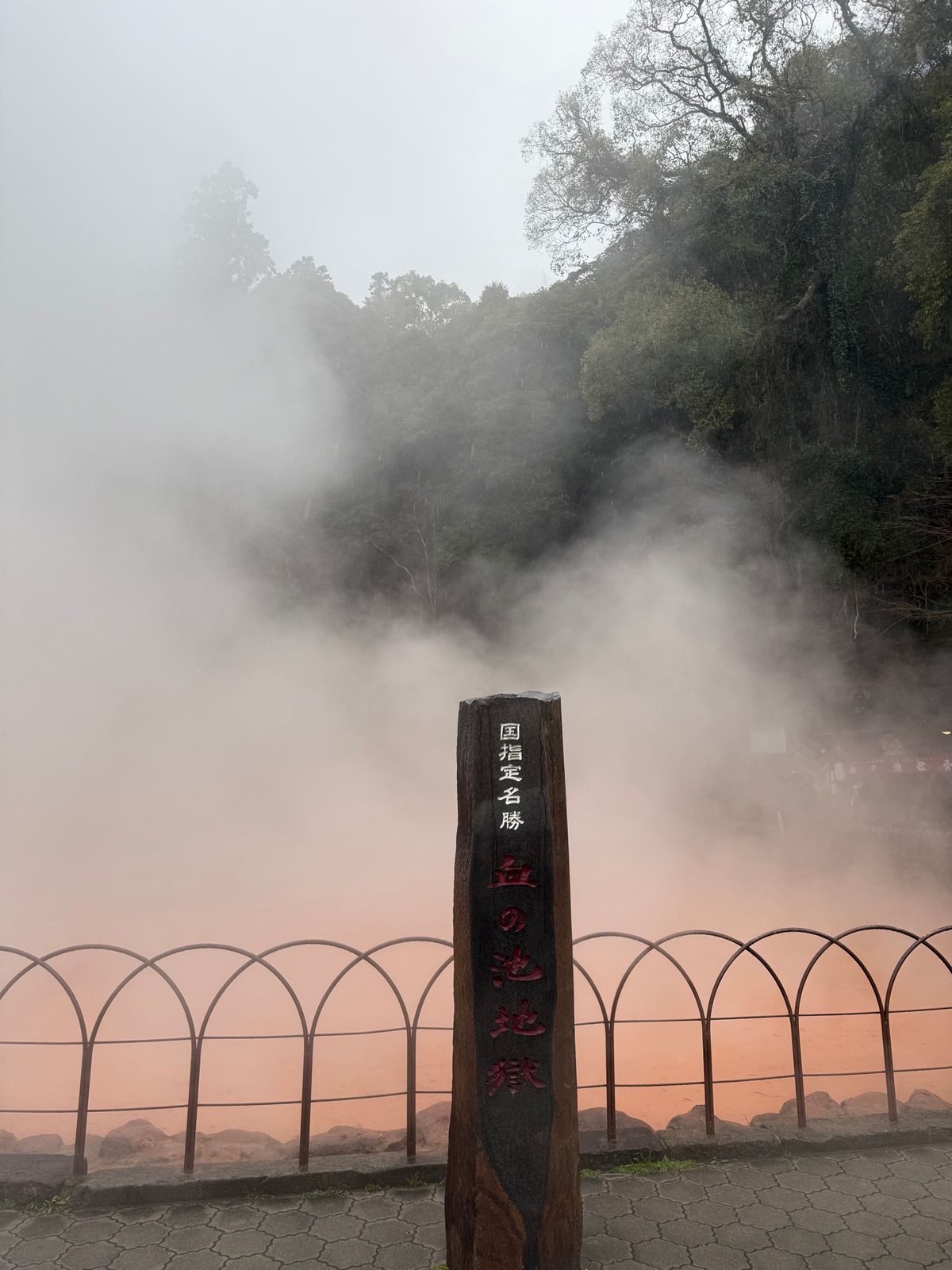 最終日は地獄めぐり
途中雨降ったけど良き旅だった！