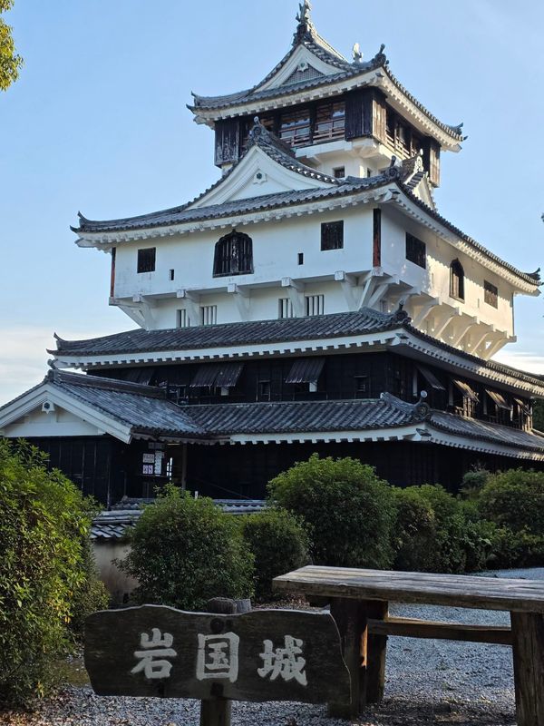 日本・山口県「Yamaguchi」の写真：岩国城