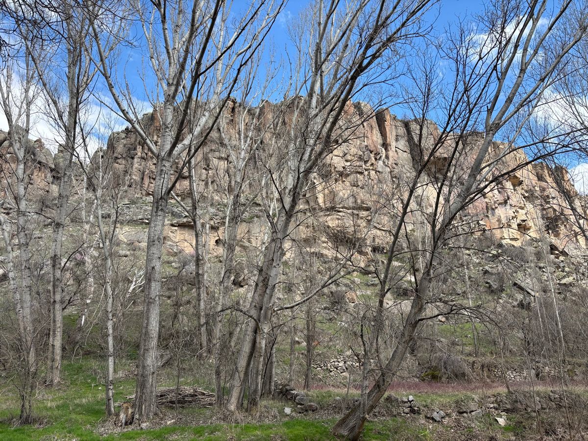 カッパドキア　ウフララ渓谷
教会は立ち入り不可で壁画を見ることはできず