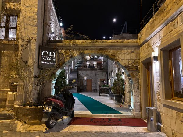 トルコ・イスタンブール「トルコ旅行」の写真：カッパドキア　夜景