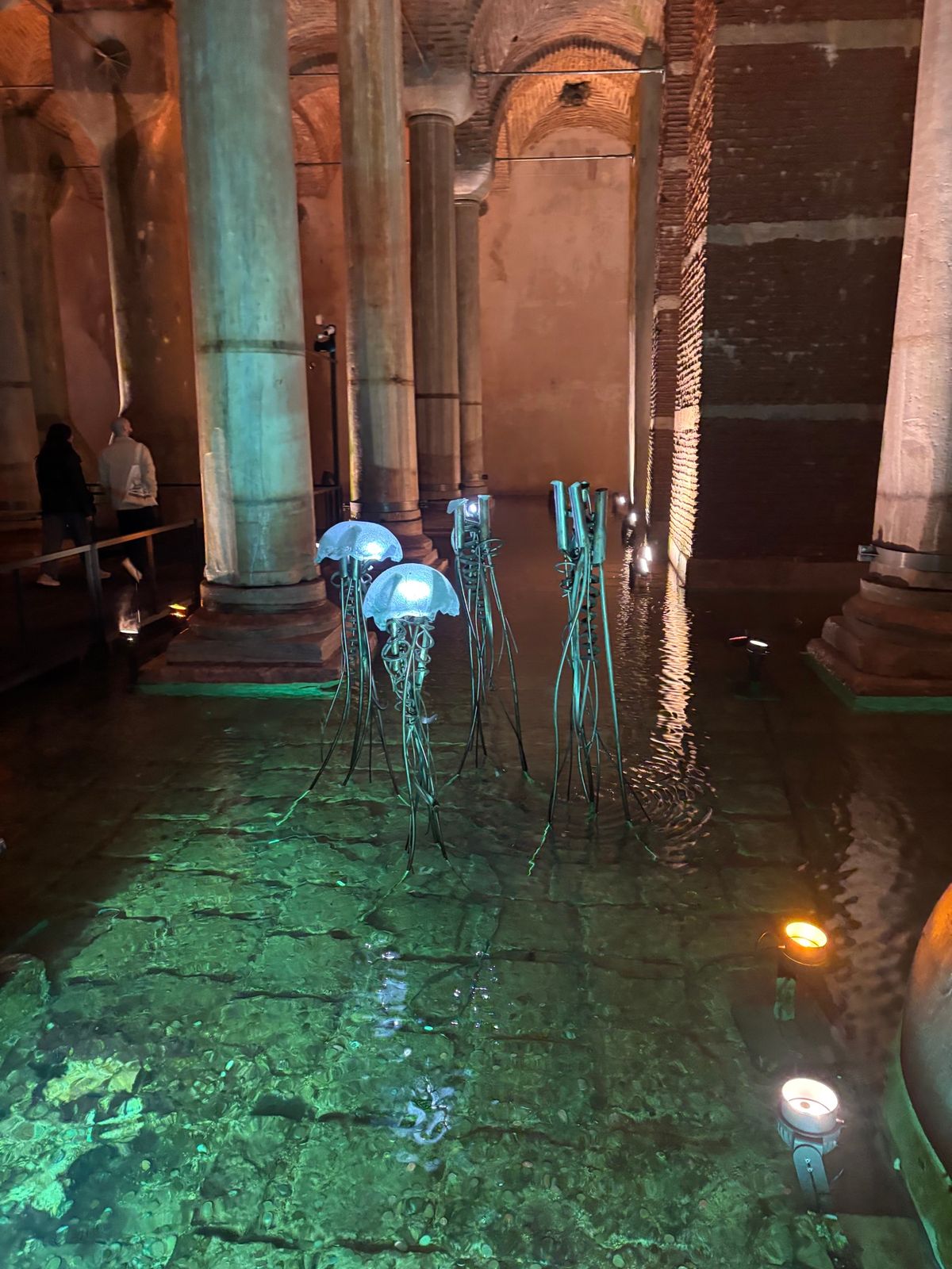 イスタンブール　地下宮殿
柱の下のメデューサが逆さまに設置してあります