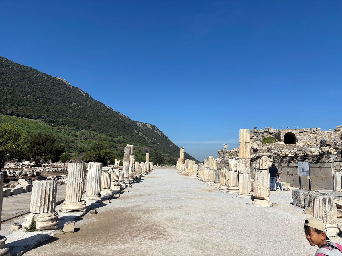 エフェス　エフェソス遺跡
ローマのような遺跡
劇場や図書館はそのスケールの...