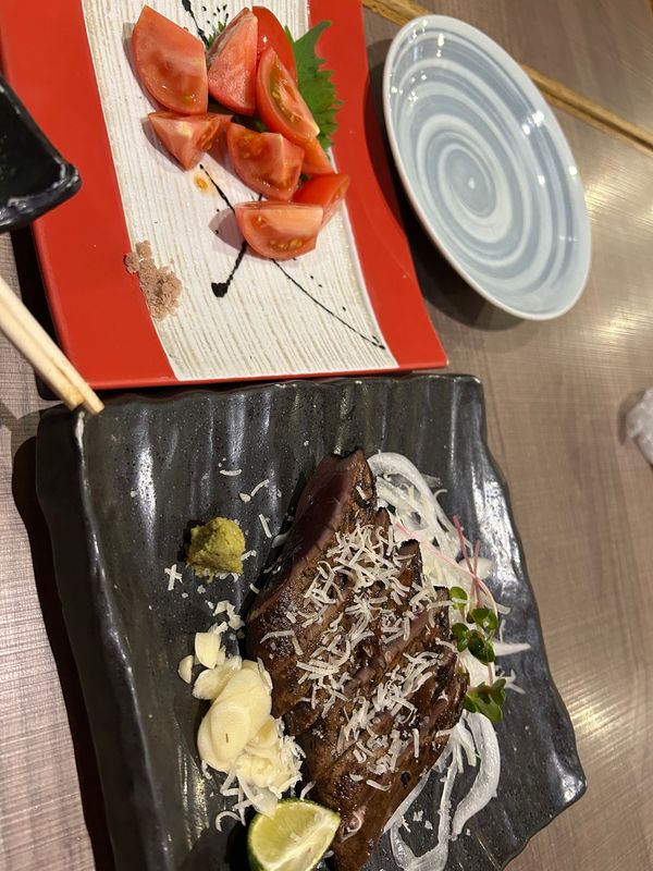 日本・徳島県「四国へ」の写真：ひろめ市場から居酒屋、カツオ