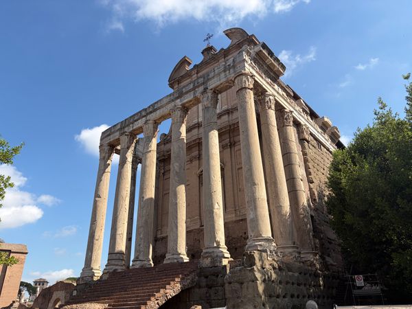 イタリア・ローマ「イタリア周遊・パリ旅行」の写真：フォロ・ロマーノ