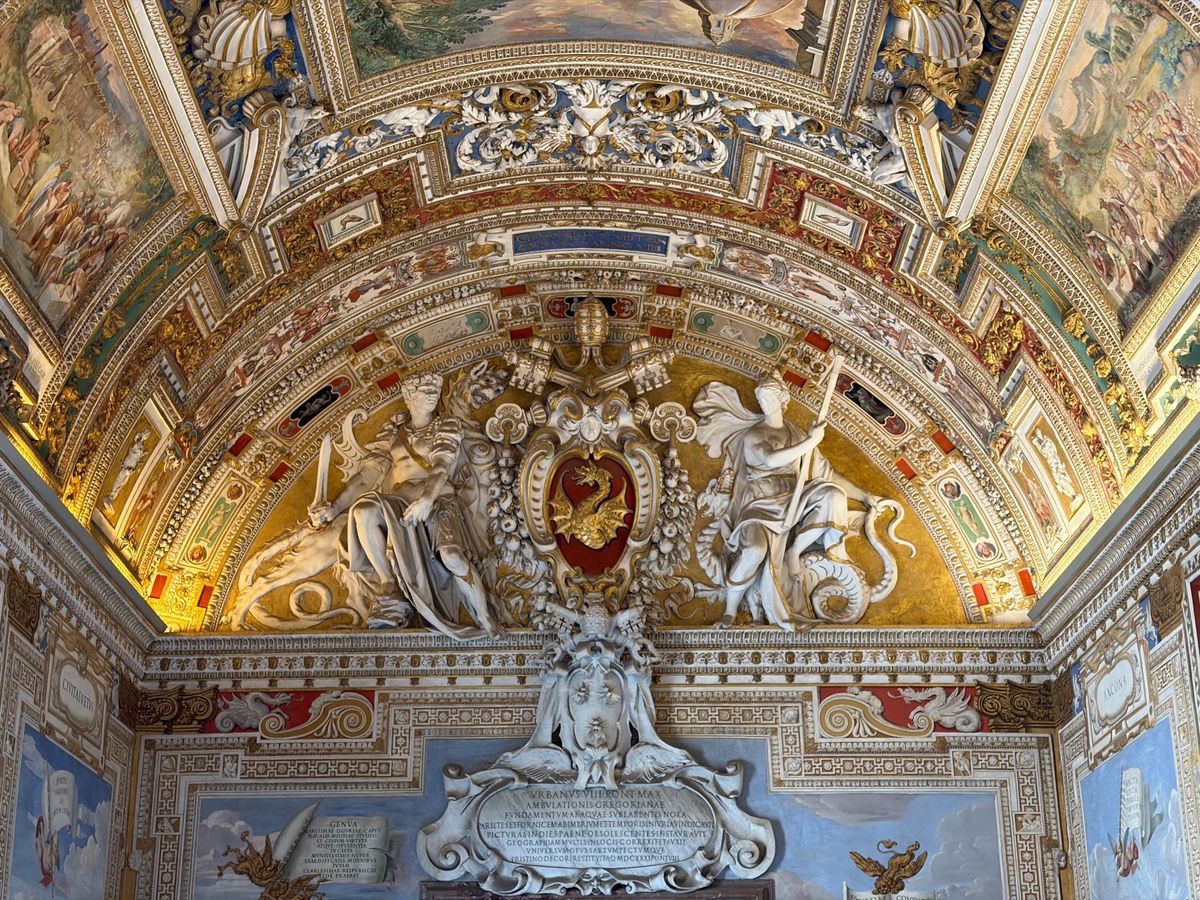 ローマのフリータイムの最後はバチカン美術館。全てがすごい！
