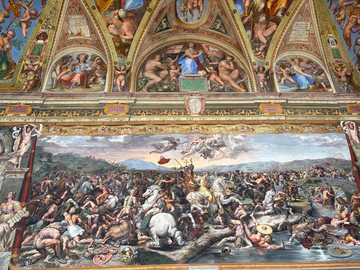 ローマのフリータイムの最後はバチカン美術館。全てがすごい！