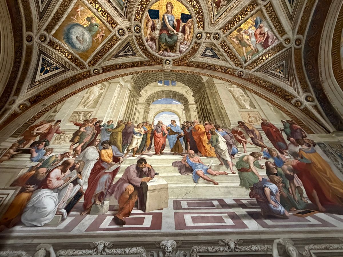 ローマのフリータイムの最後はバチカン美術館。全てがすごい！