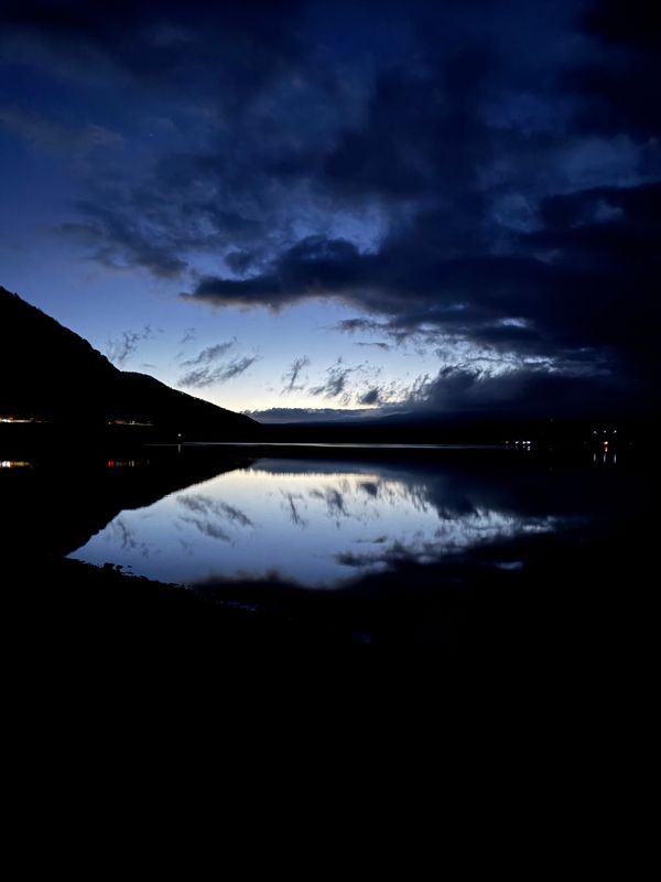 日本・山梨県「年越しキャンプ」の写真