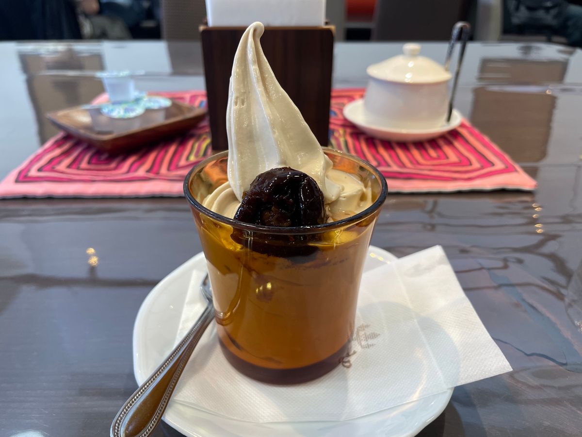 ミカドコーヒーでモカソフト