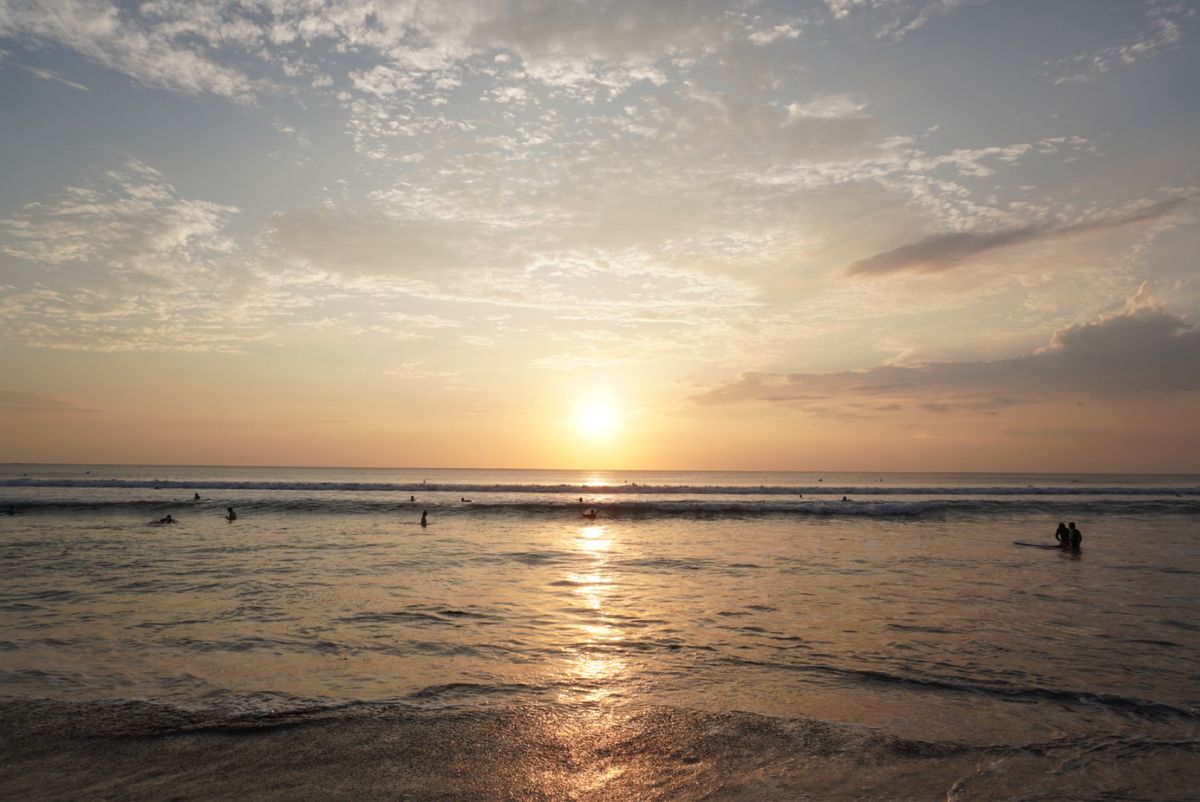 クタビーチのサンセットが忘れられない🌅
