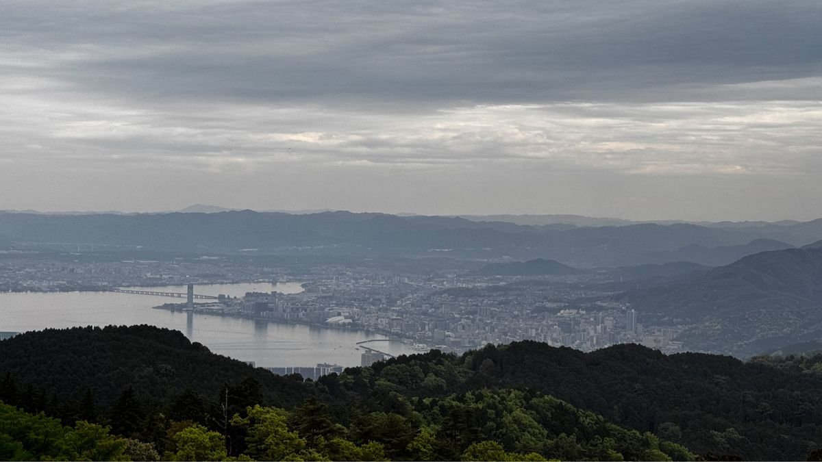 比叡山ドライブウェイから