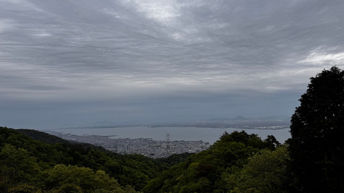 比叡山ドライブウェイから