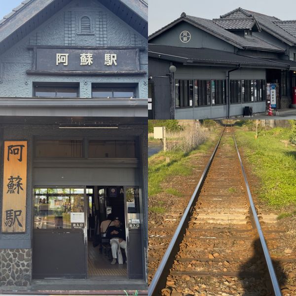 日本・熊本「熊本旅行」の写真：阿蘇駅前のホテルに…あいにくの雨模様…