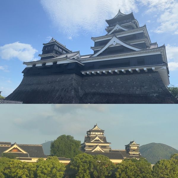 日本・熊本「熊本旅行」の写真：定番の熊本城と水前寺公園に