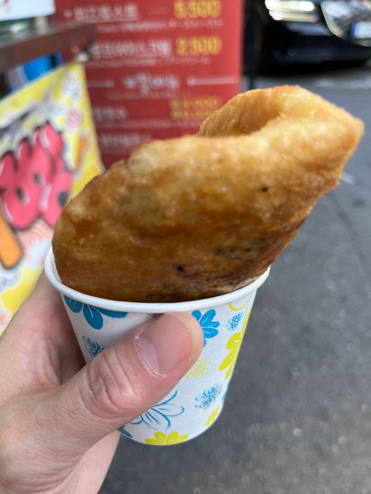 三光寺とシアホットク
釜山のシアホットクは来たら食べます