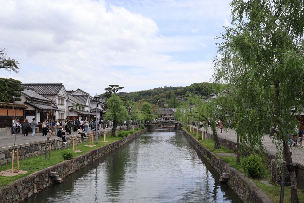 美観地区をぶらぶら