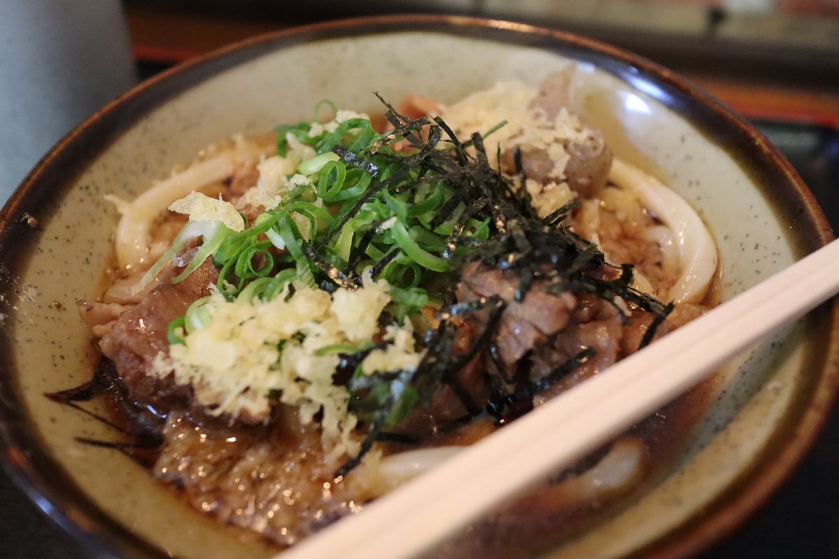 うどんを食べに丸亀へ
