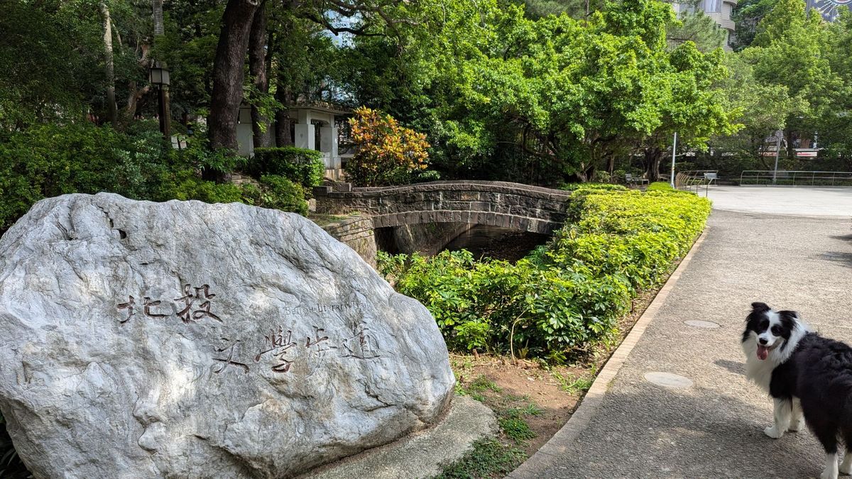 北投公園をぶらりぶらり歩く。