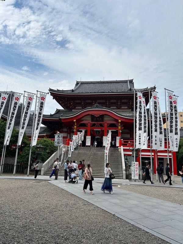 日本・愛知県「愛知方面、一人旅」の写真：大須観音