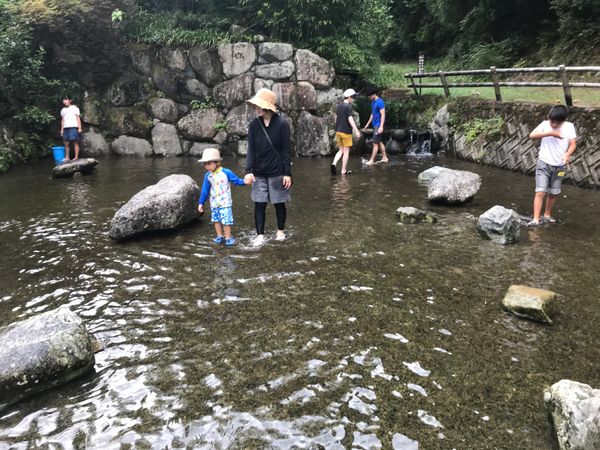 日本・兵庫県丹波市青垣町「あまご村」の写真