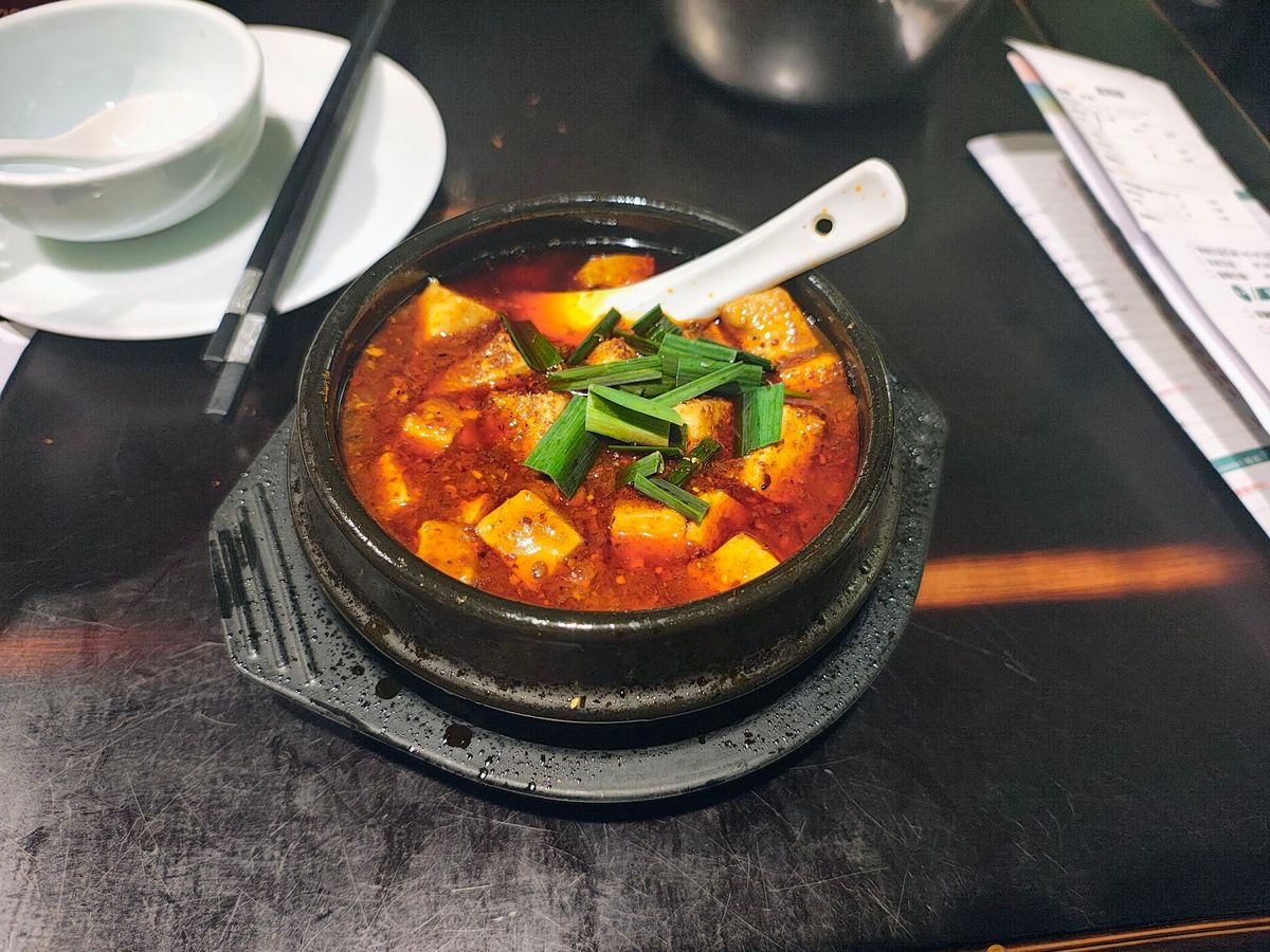 陳麻婆豆腐の本店。めちゃくちゃ辛かった