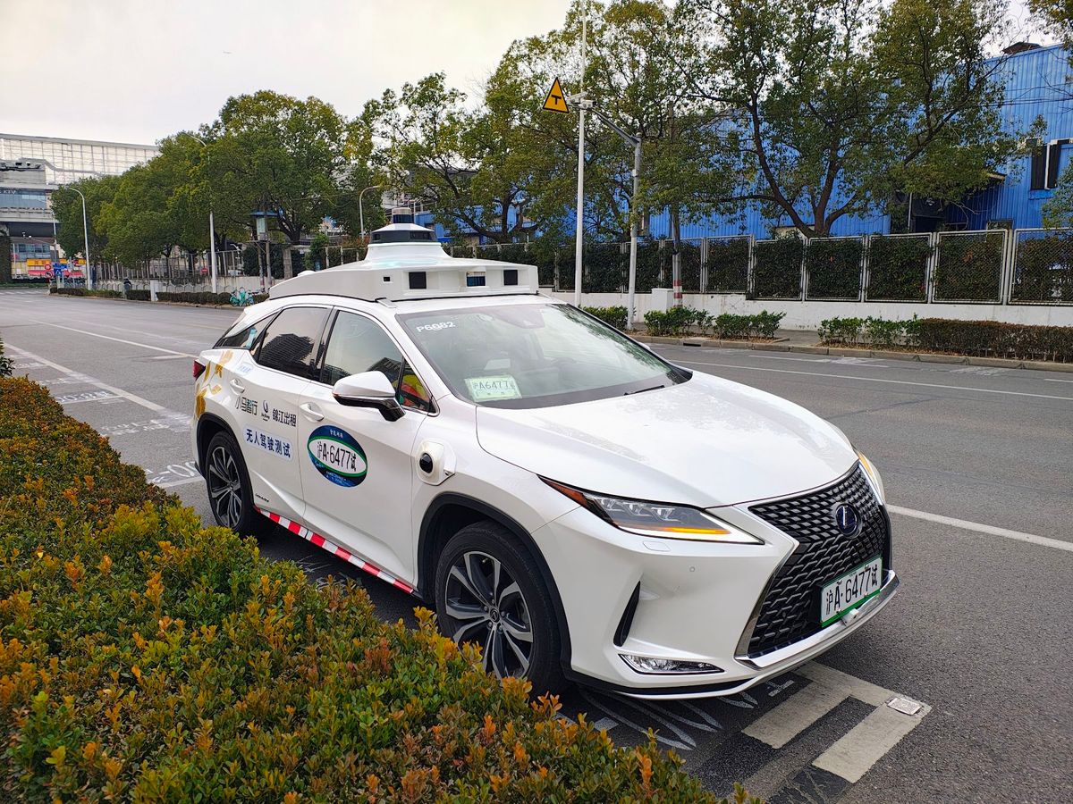 自動運転タクシー(上海)