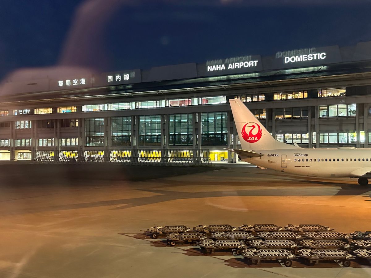 那覇空港滞在
A&W他