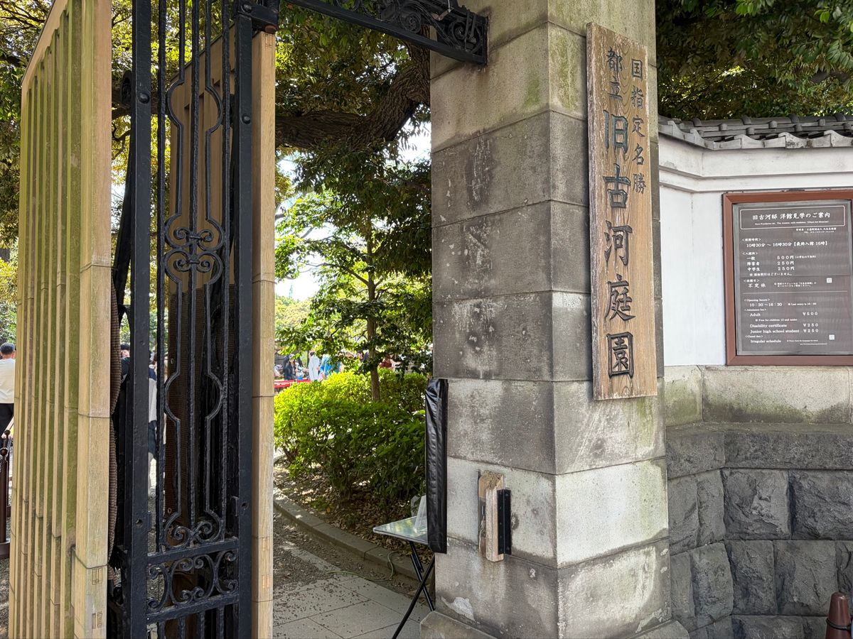 六義園の後は旧古河庭園へ。薔薇が見頃とあってすごい人。チケットを先に六義園...
