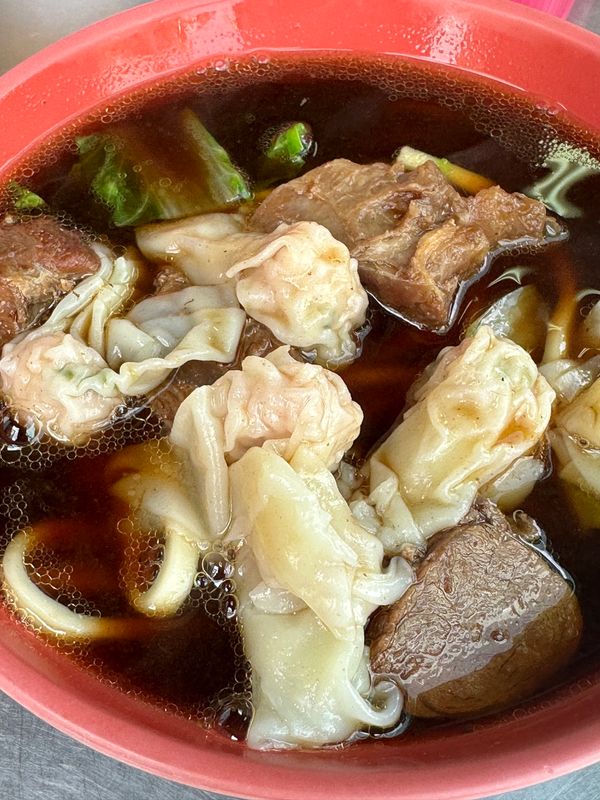台湾・「高雄」「台北」「台湾旅行」の写真：十份でのランチ‼️
河邊牛肉麵店