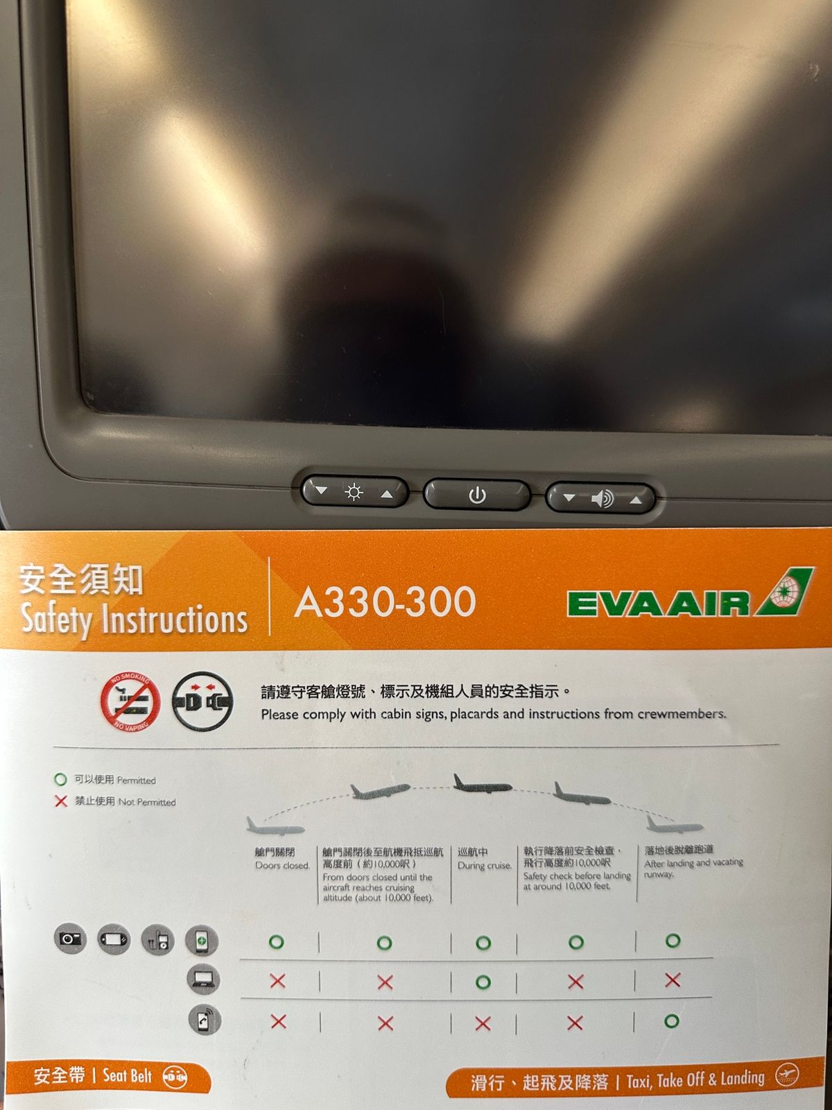 はじめてのエバー航空✈️