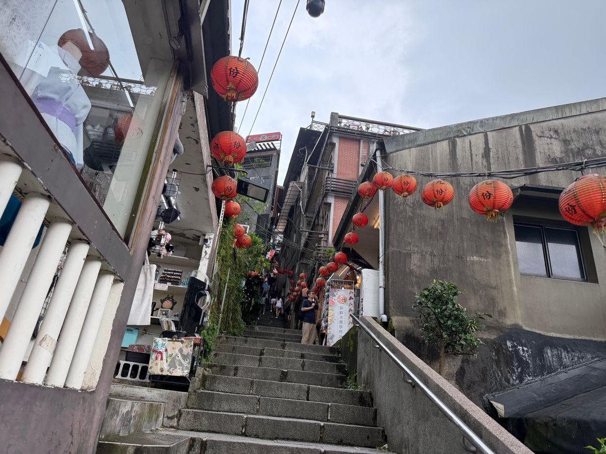 九份　
阿妹茶楼は16時前だったからまだ観光客が少なくてラッキー✌️