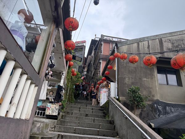 台湾・台北「台湾旅行」の写真：九份　
阿妹茶楼は16時前だったからまだ...