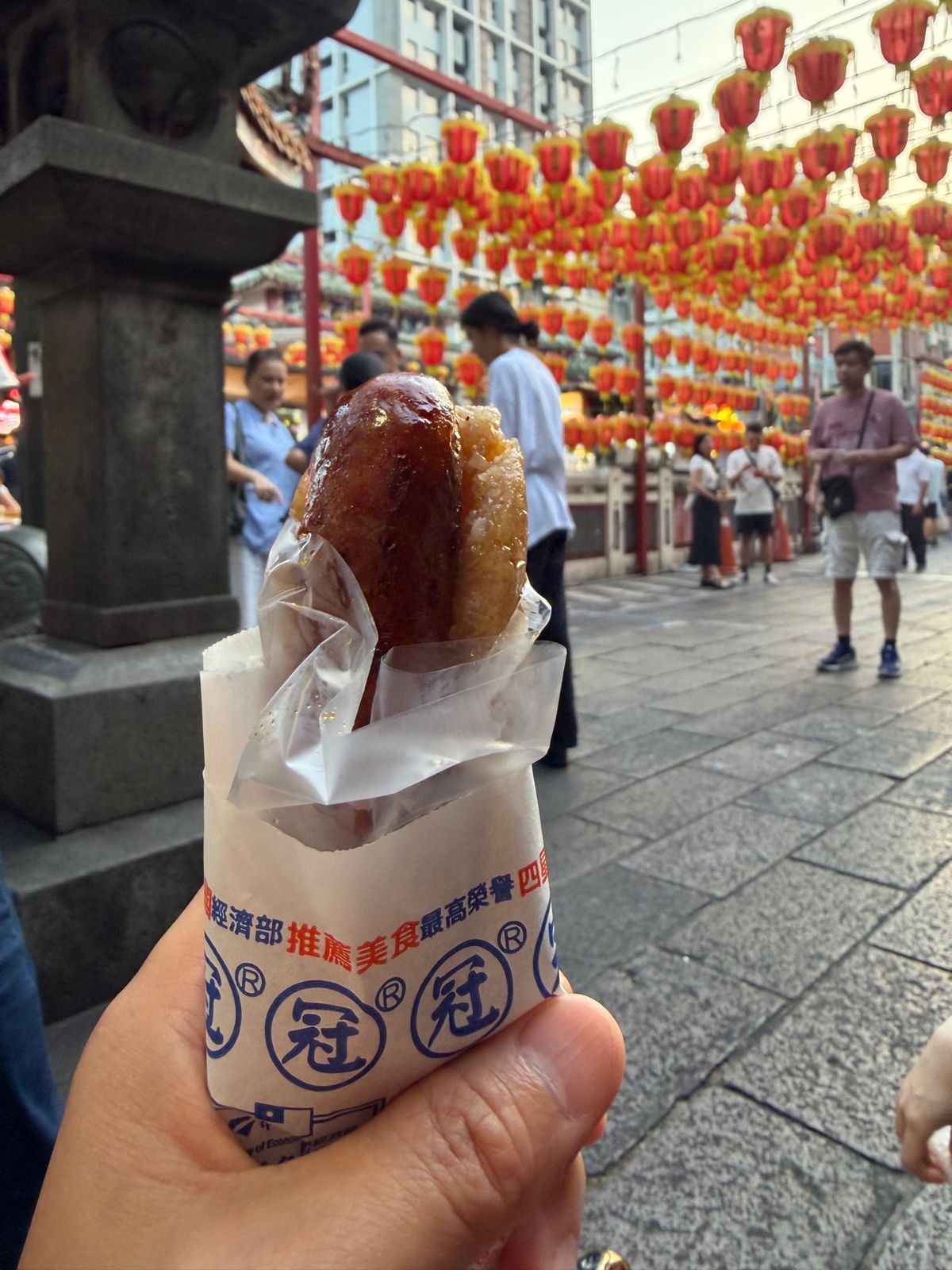 最後は士林夜市へ