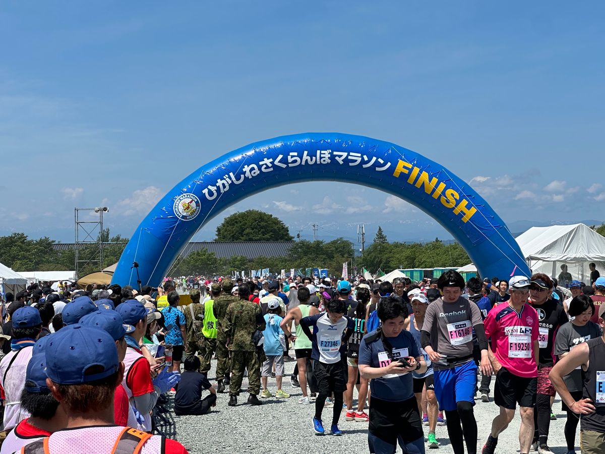 6/7
ひがしねさくらんぼマラソン
現地で鱒の塩焼きとスモーク、玉こんにゃく