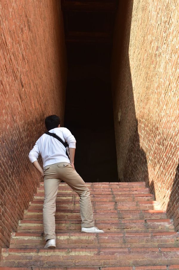 タイ・バンコク「じゅんぺーと男2人旅」の写真：ダンジョンの入り口②