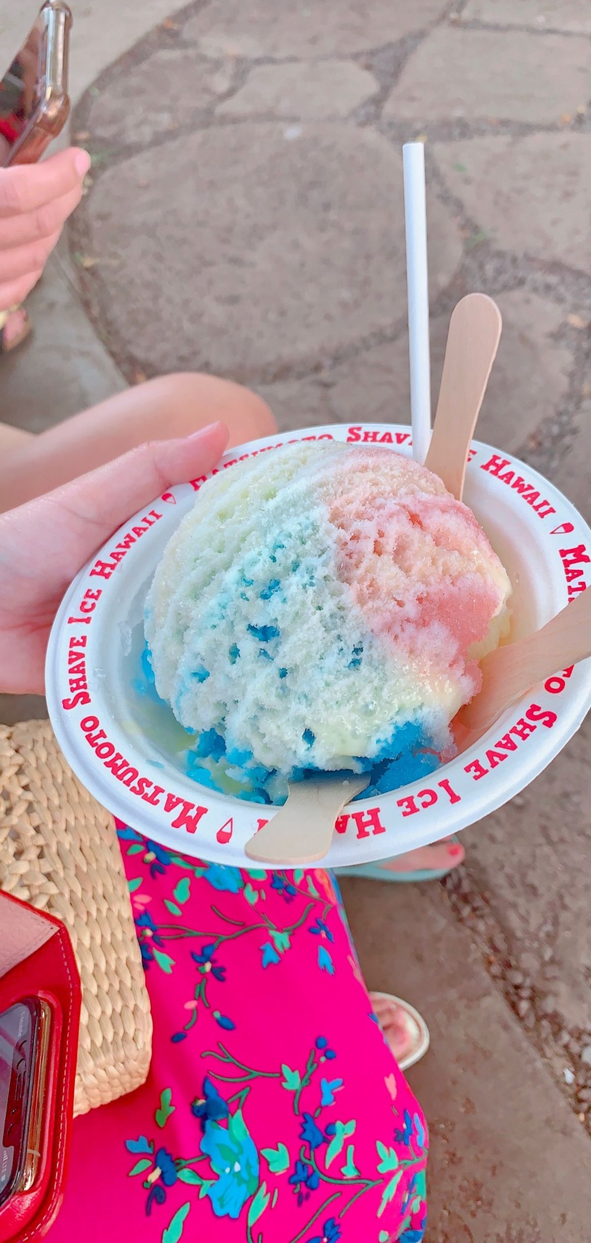 カラフルかき氷🍧