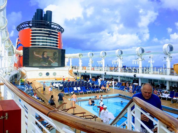 アメリカ(米国)・フロリダ「フロリダ WDW&ディズニークルーズ」の写真：ディズニークルーズ、ドリーム号！！❤️💙...