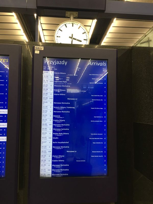 ポーランド・Warszawa「傷心旅行（笑）ポーランド」の写真：ワルシャワから電車に乗ってKatowic...