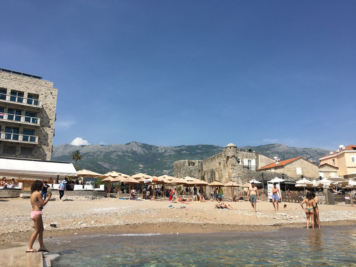 Budva、いい街でした。