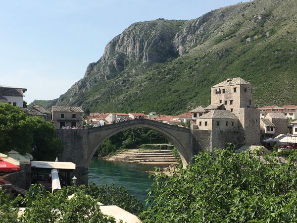 ボスニア・ヘルツェゴビナ・Sarajevo「念願叶ってボスニア・ヘルツェゴヴィナ」の写真：世界遺産の街、Mostal