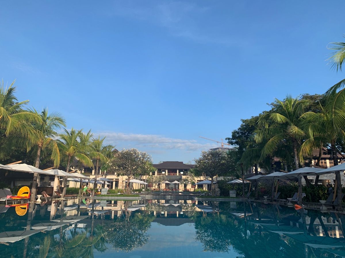 ホテル内をお散歩！