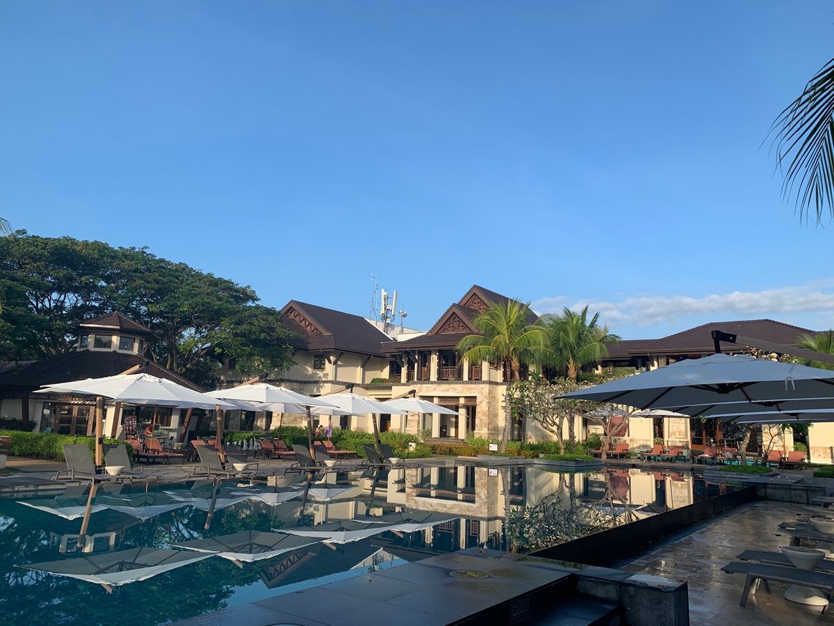 ホテル内をお散歩！