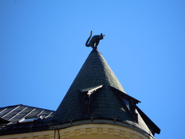 ラトビア・Riga「バルト三国、ラトビア編」の写真：有名な猫の家とかチョコレート屋さんとか。